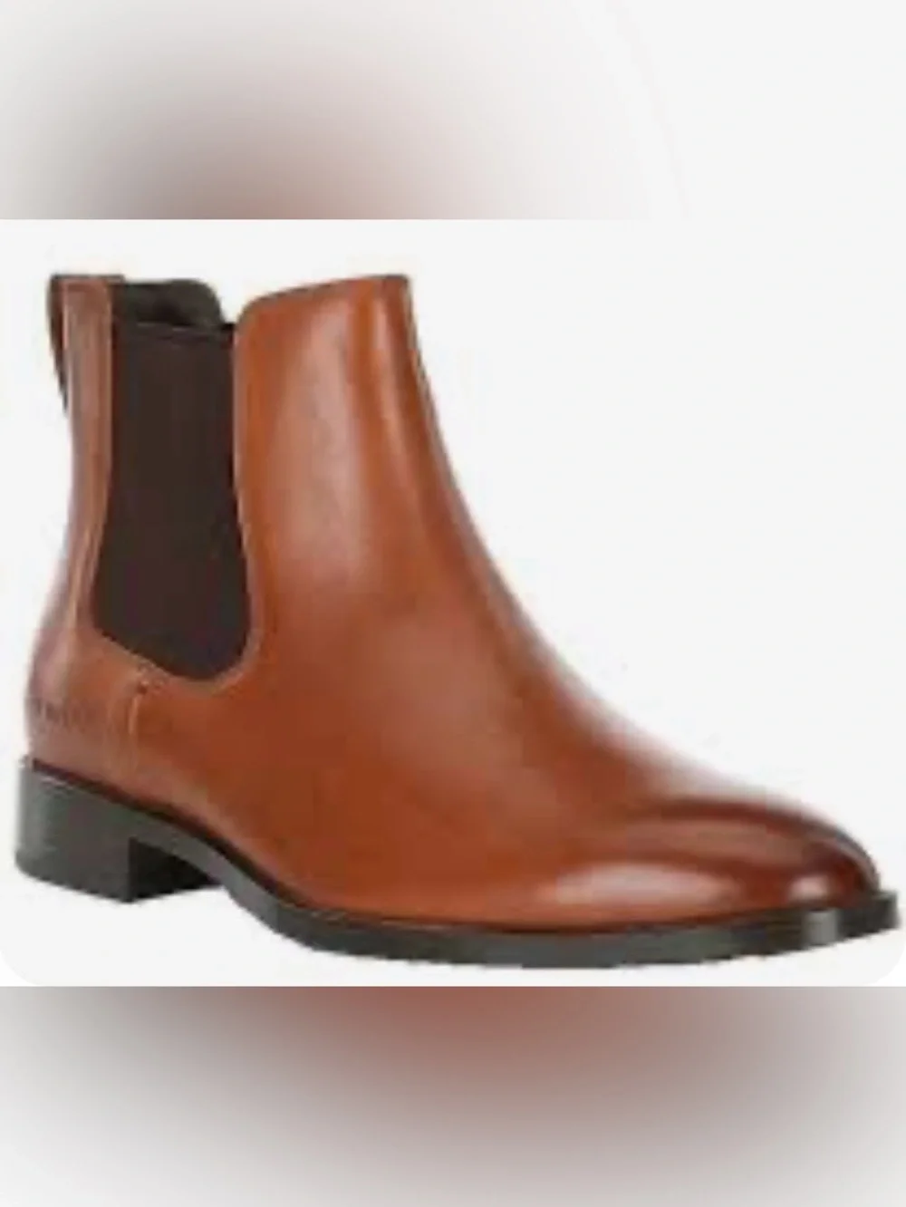 Men’s Vince Camuto Brown Huntsley Chelsea Boot - Brown Size 9.5 New In Box